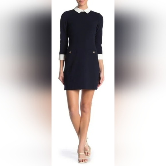 Tommy Hilfiger Women's Business Casual Dress Black&White 10 Medium - Picture 5 of 14